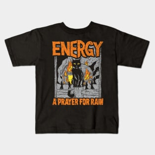 Energy - A Prayer For Rain Cat Kids T-Shirt